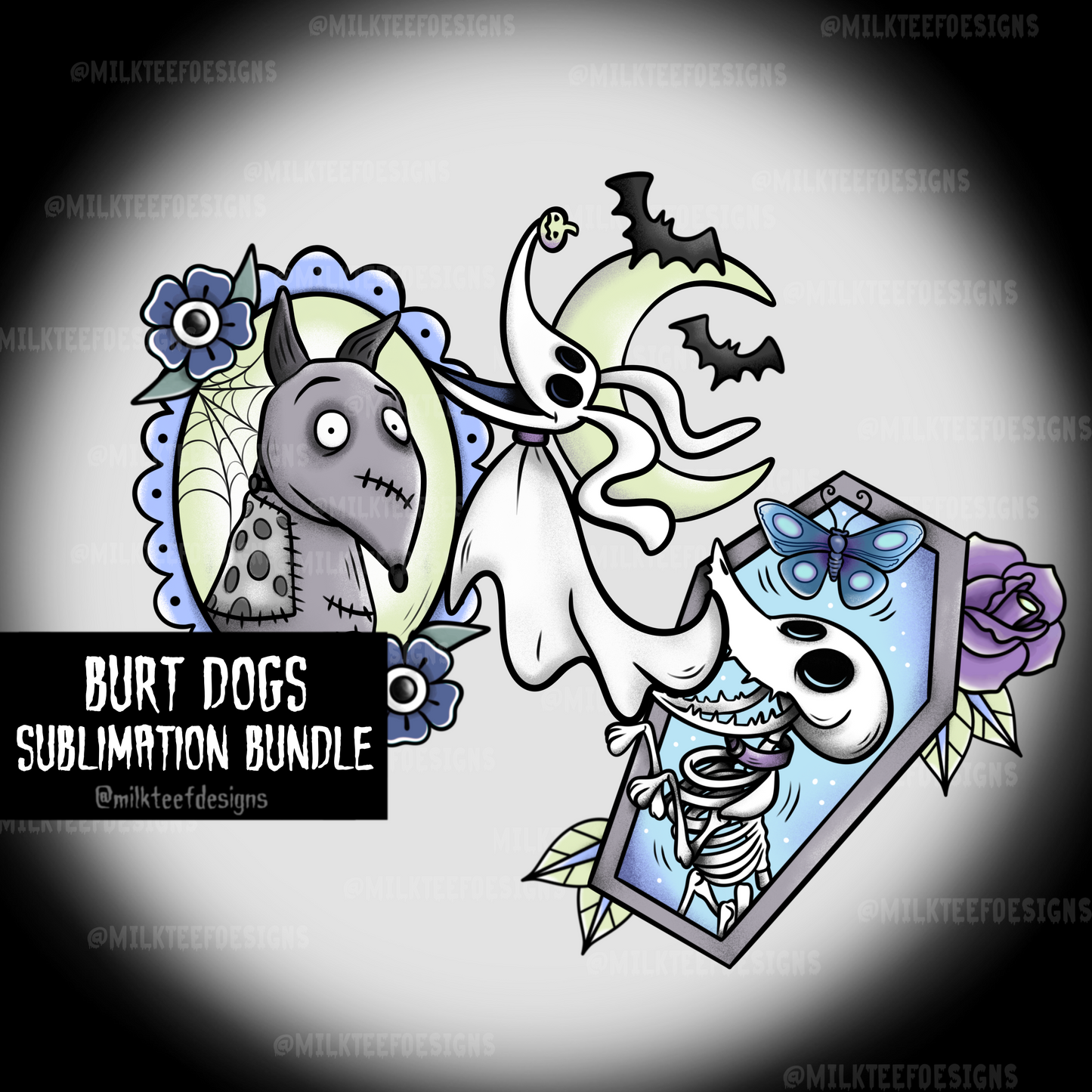 Burt Dogs / Sublimation Bundle (PNG)