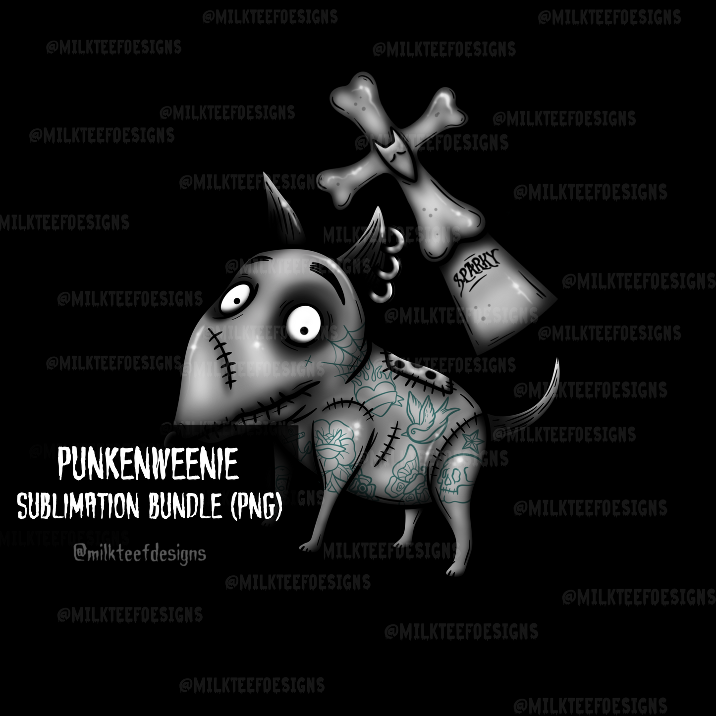 Punkenweenie / Sublimation Bundle (PNG)