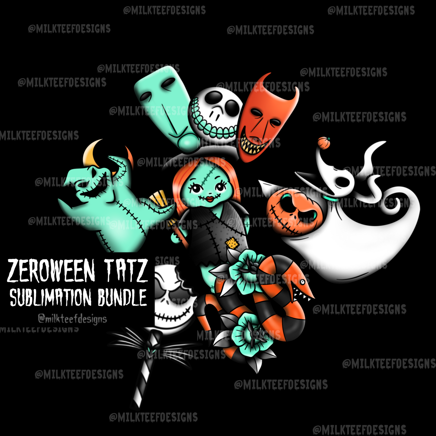 Zeroween Tatz / Sublimation Designs