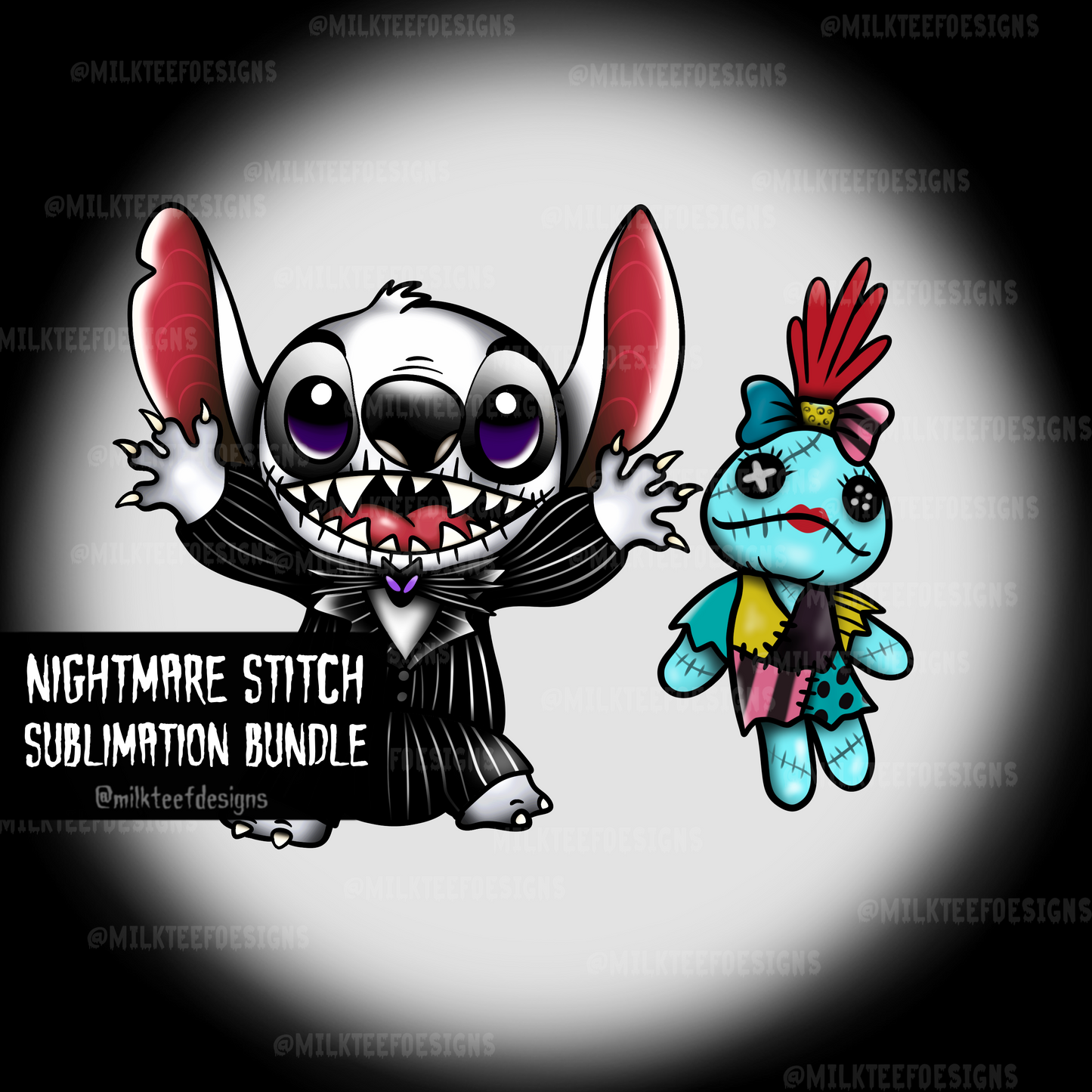 Nightmare Stitch / Seamless Pattern