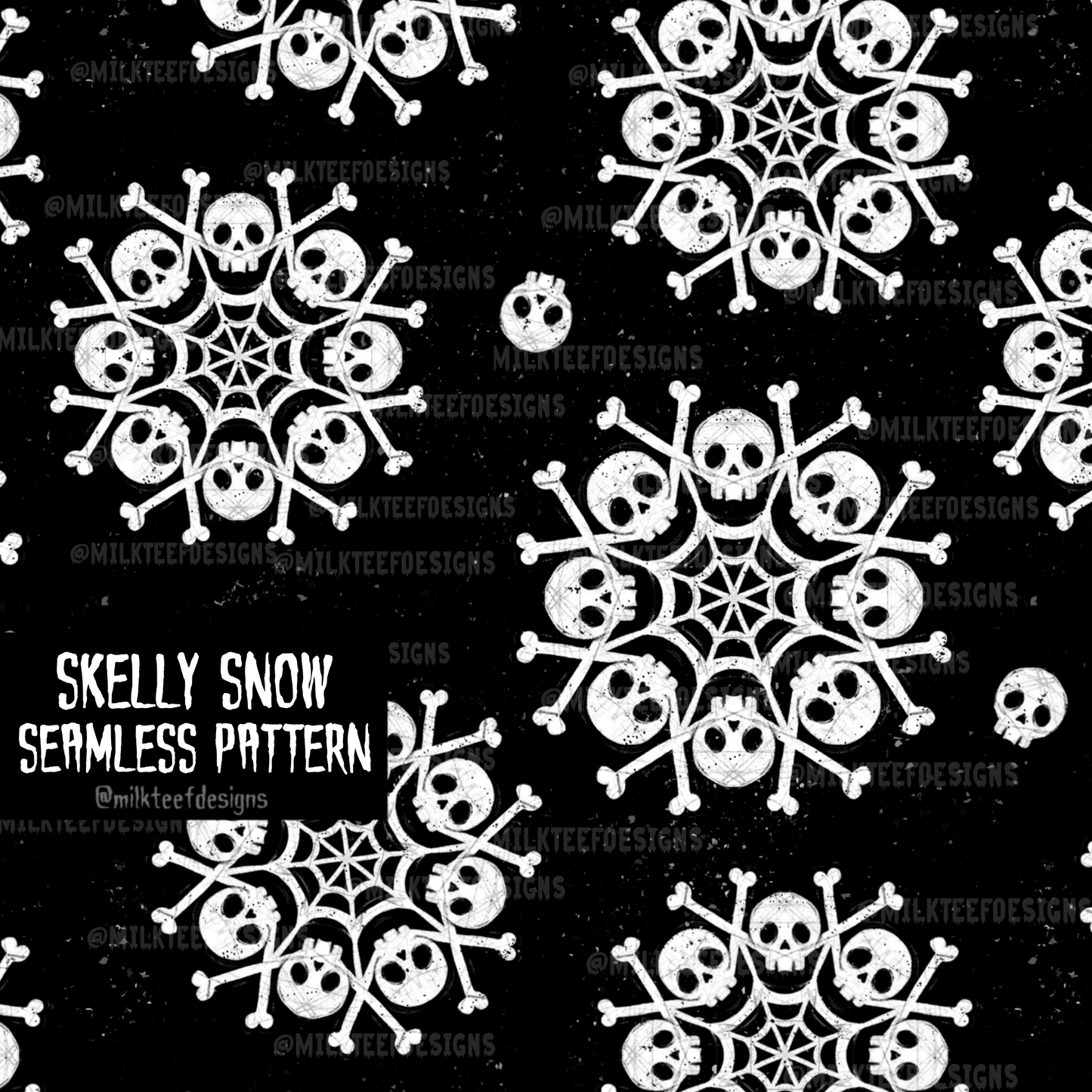 Skellysnow / Seamless Pattern