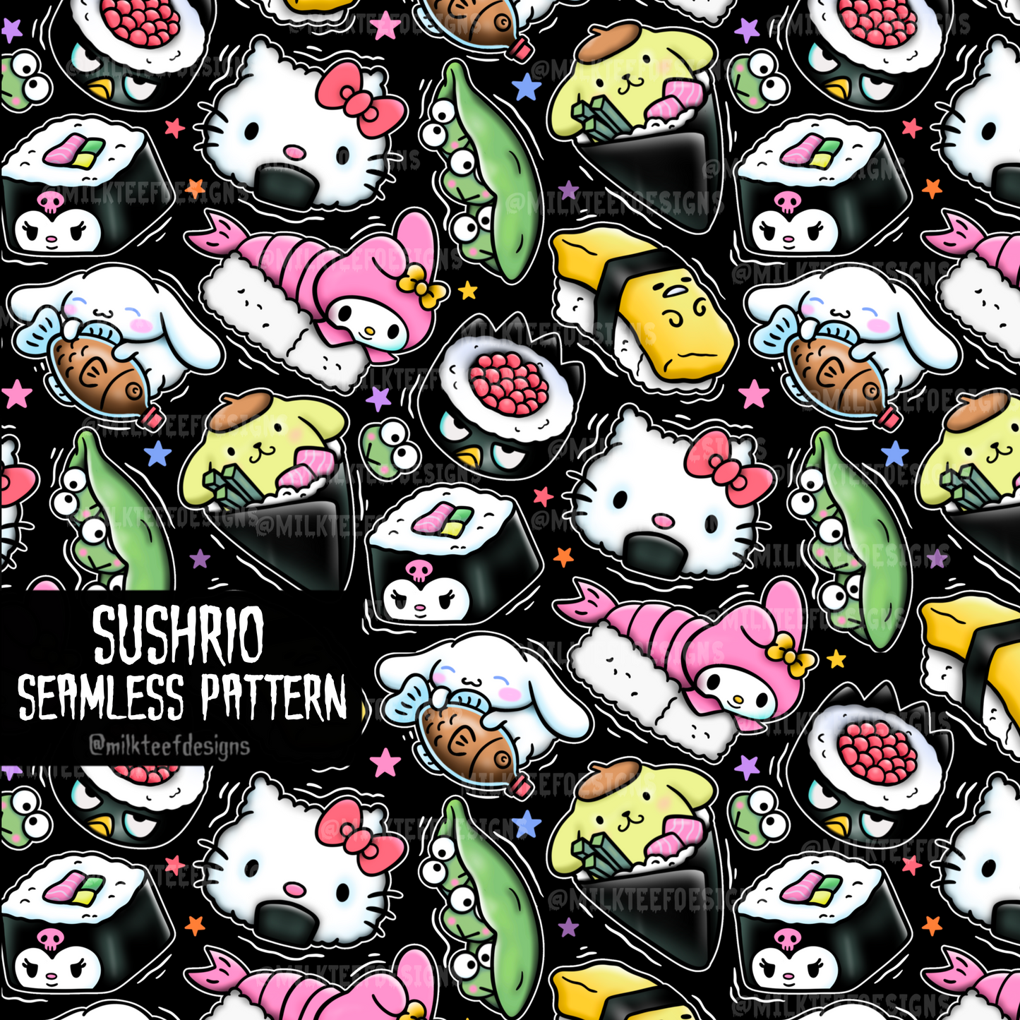 Sushrio / Seamless Pattern