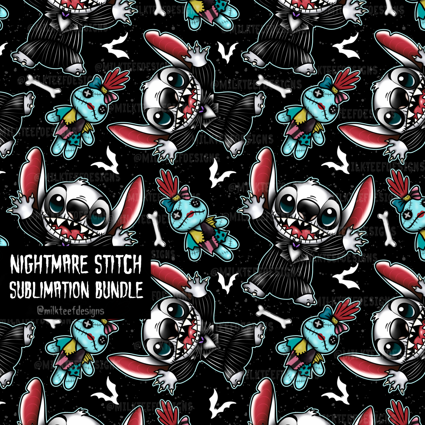 Nightmare Stitch / Seamless Pattern