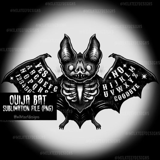 Ouija Bat / Sublimation Design (PNG)