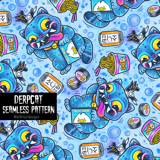 Derpycat  / Seamless Pattern