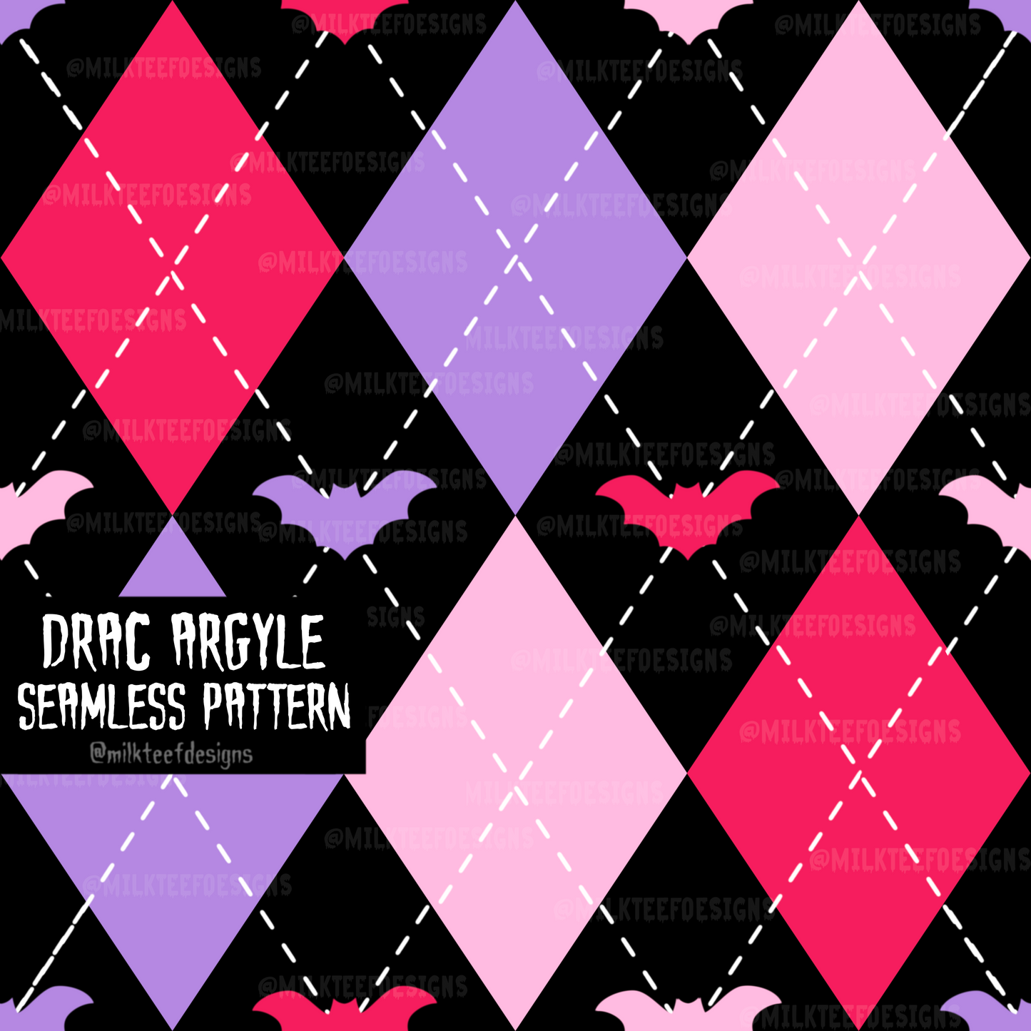 Monster Co-ords / Seamless Pattern