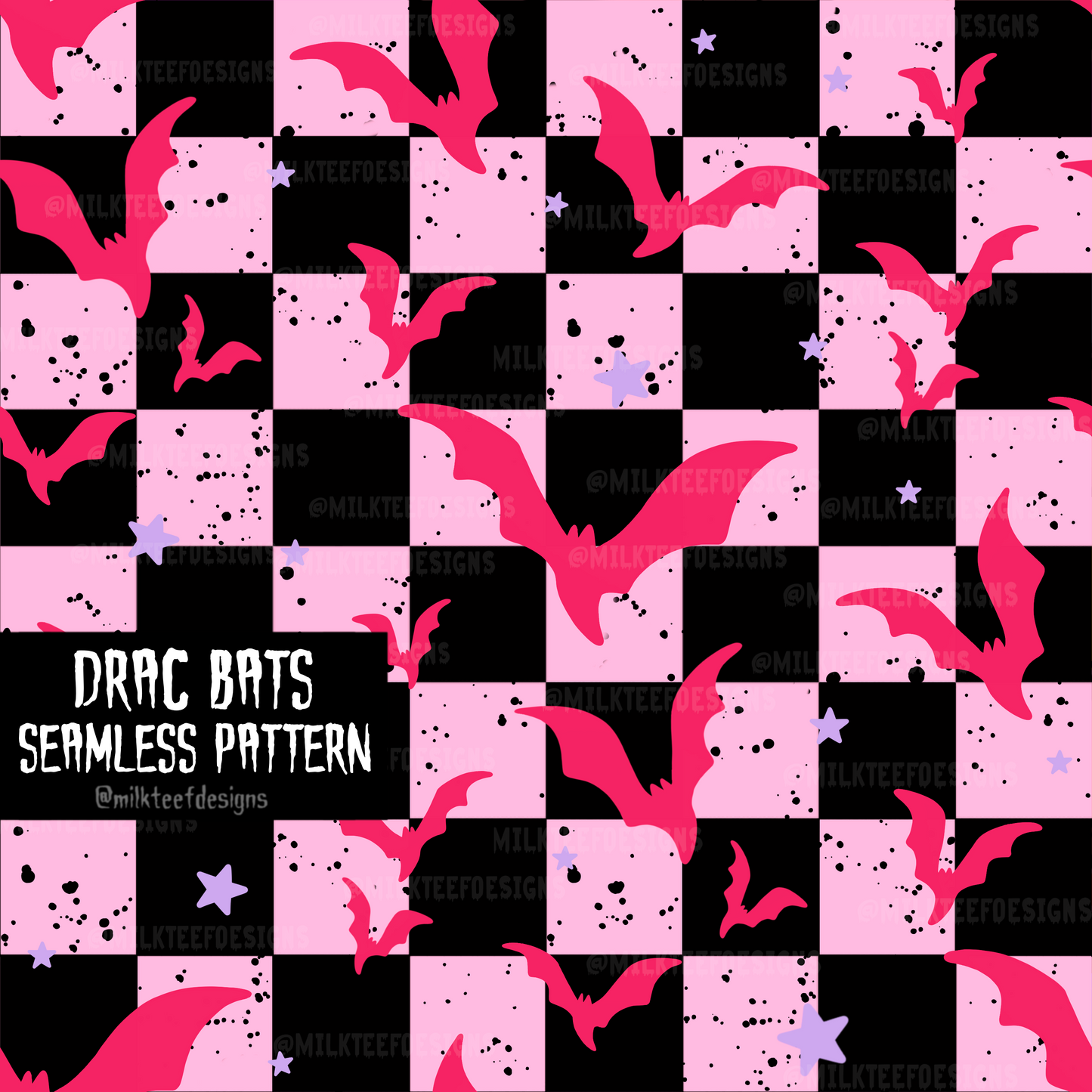 Monster Co-ords / Seamless Pattern