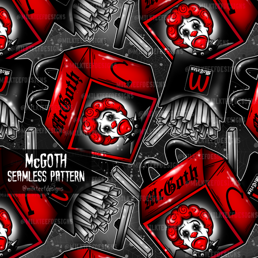 McGoth / Seamless Pattern