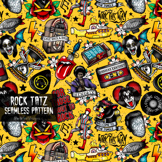 Rock Tatz / Seamless Patterns