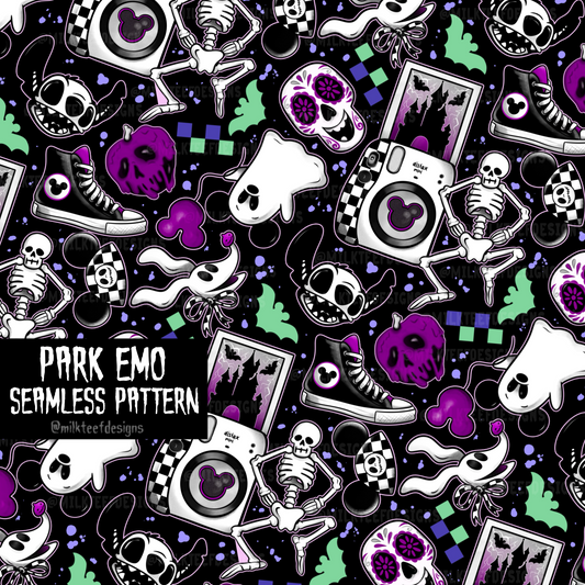 Park Emo / Seamless Pattern