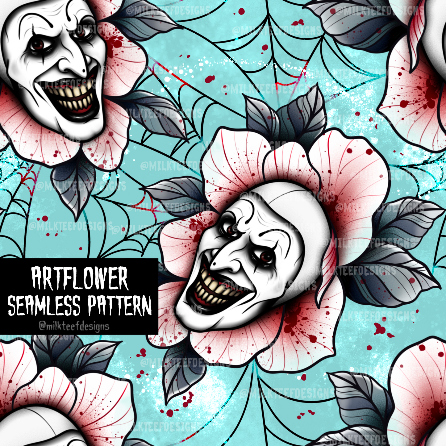 Artflower / Seamless Pattern