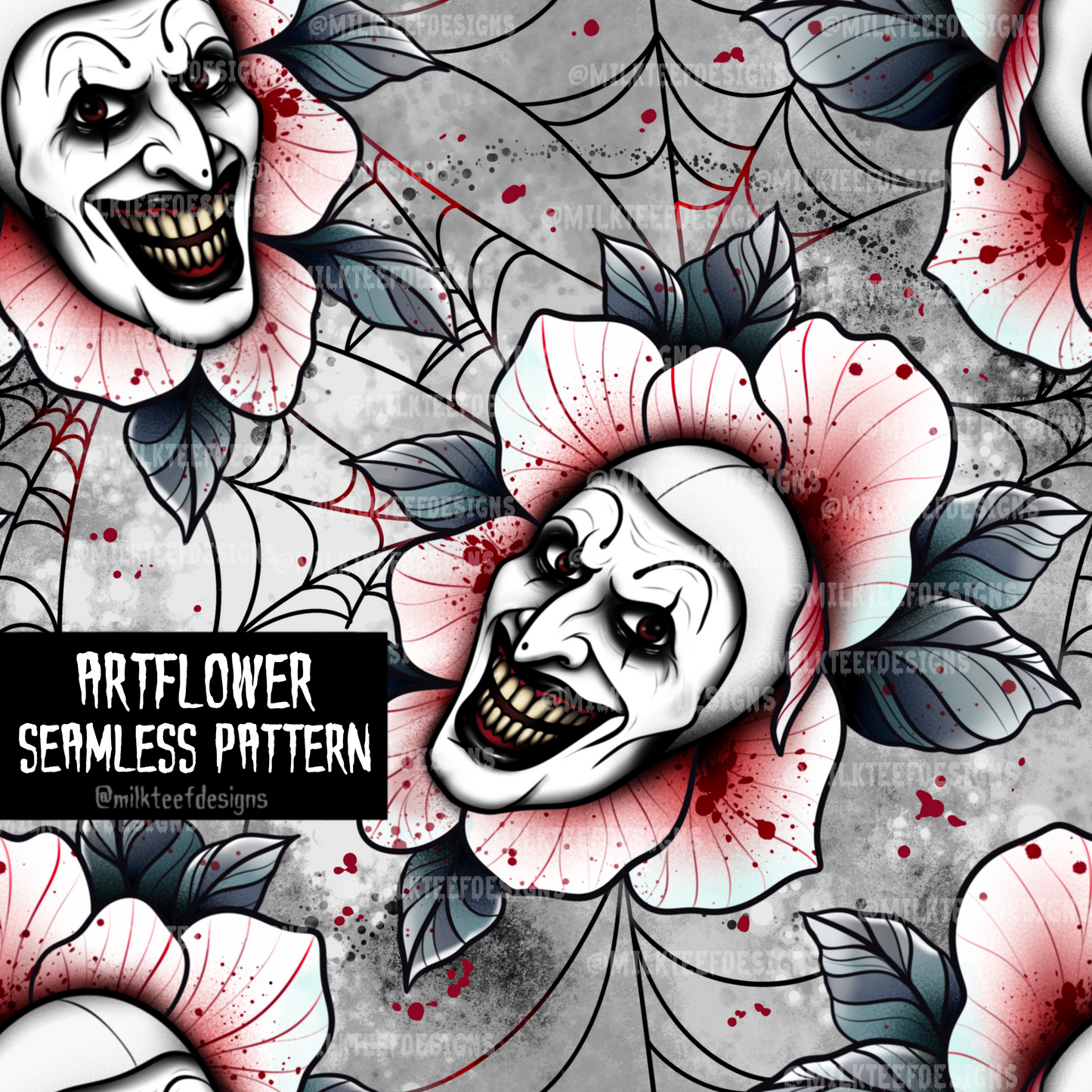 Artflower / Seamless Pattern