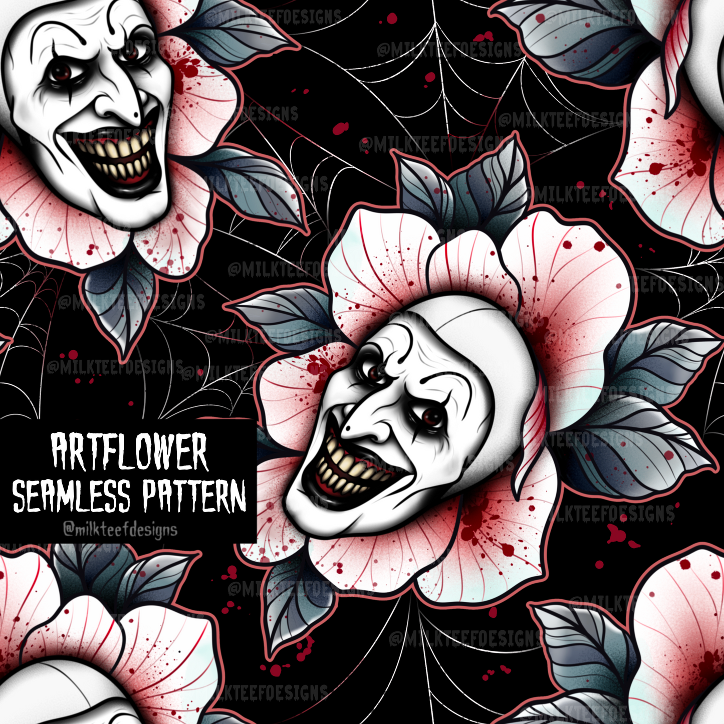 Artflower / Seamless Pattern