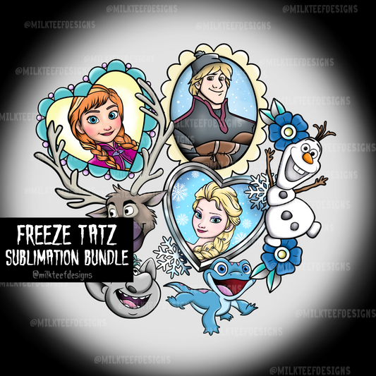 Freeze Tatz / Sublimation Bundle (PNG)