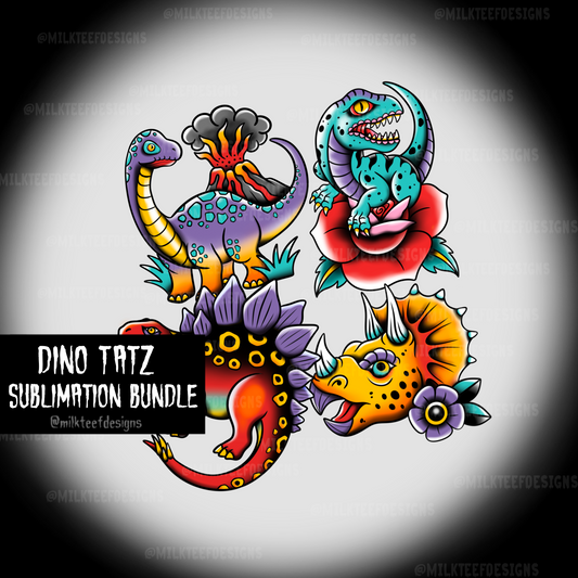 Dino Tatz / Sublimation Bundle (PNG)