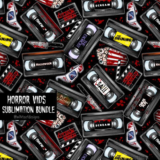 Horror Vids / Seamless Pattern