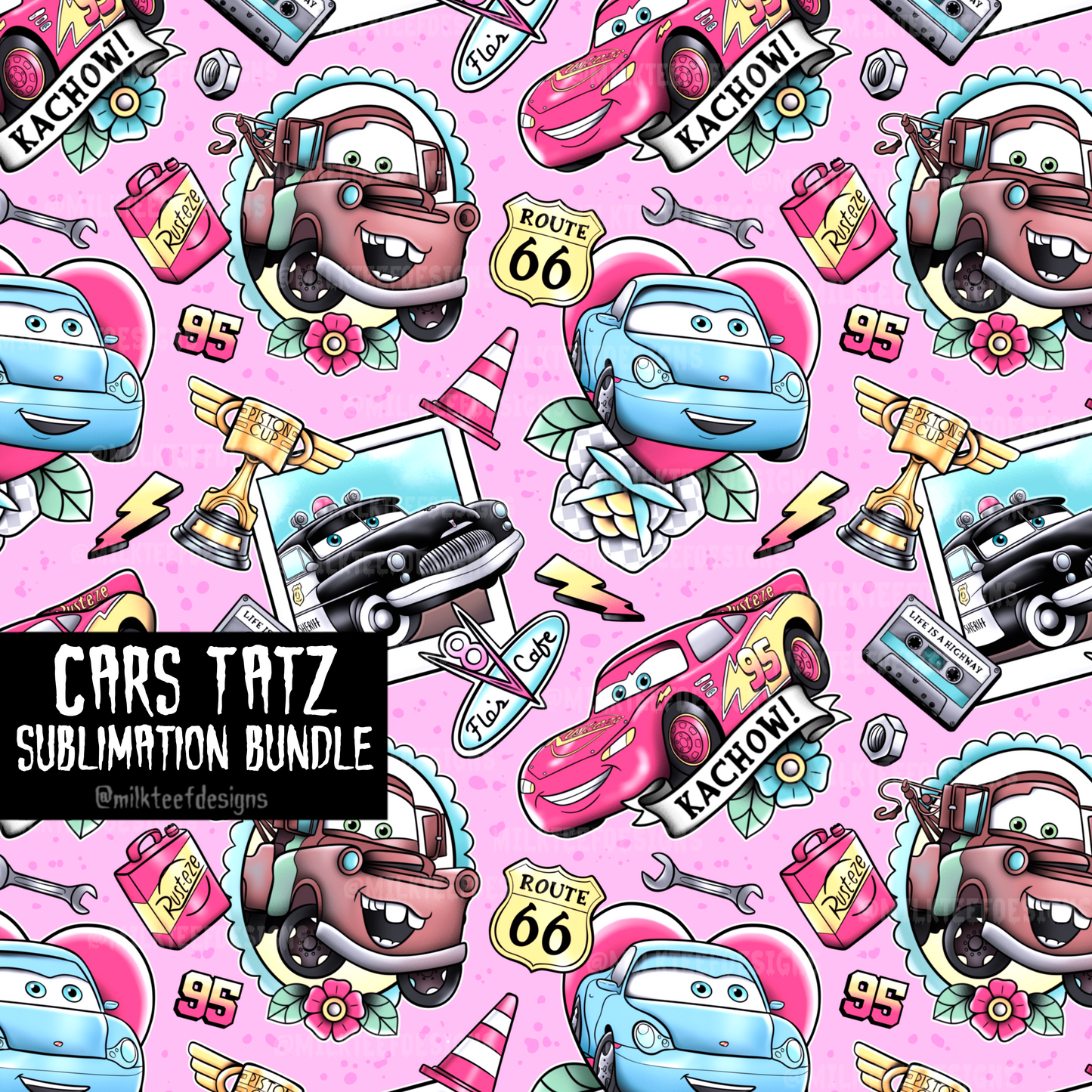 Cars Tatz / Seamless Pattern
