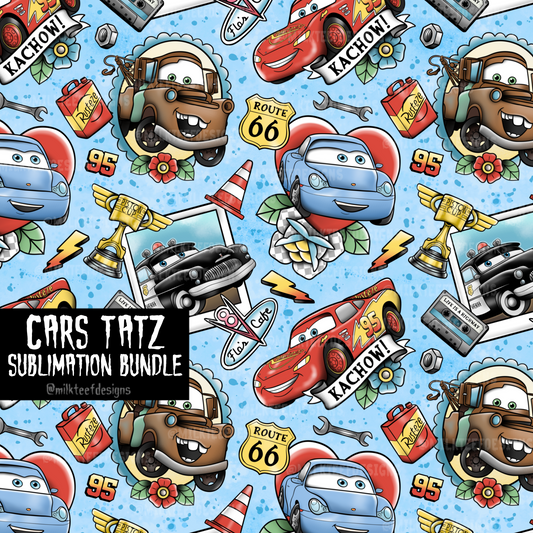 Cars Tatz / Seamless Pattern