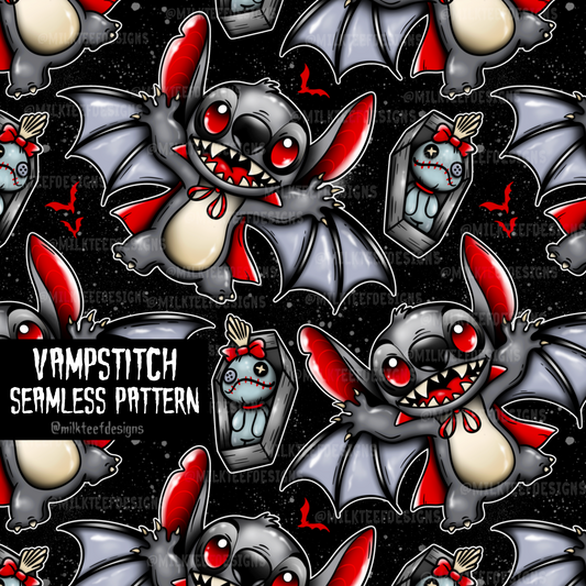 Vampstitch / Seamless Pattern