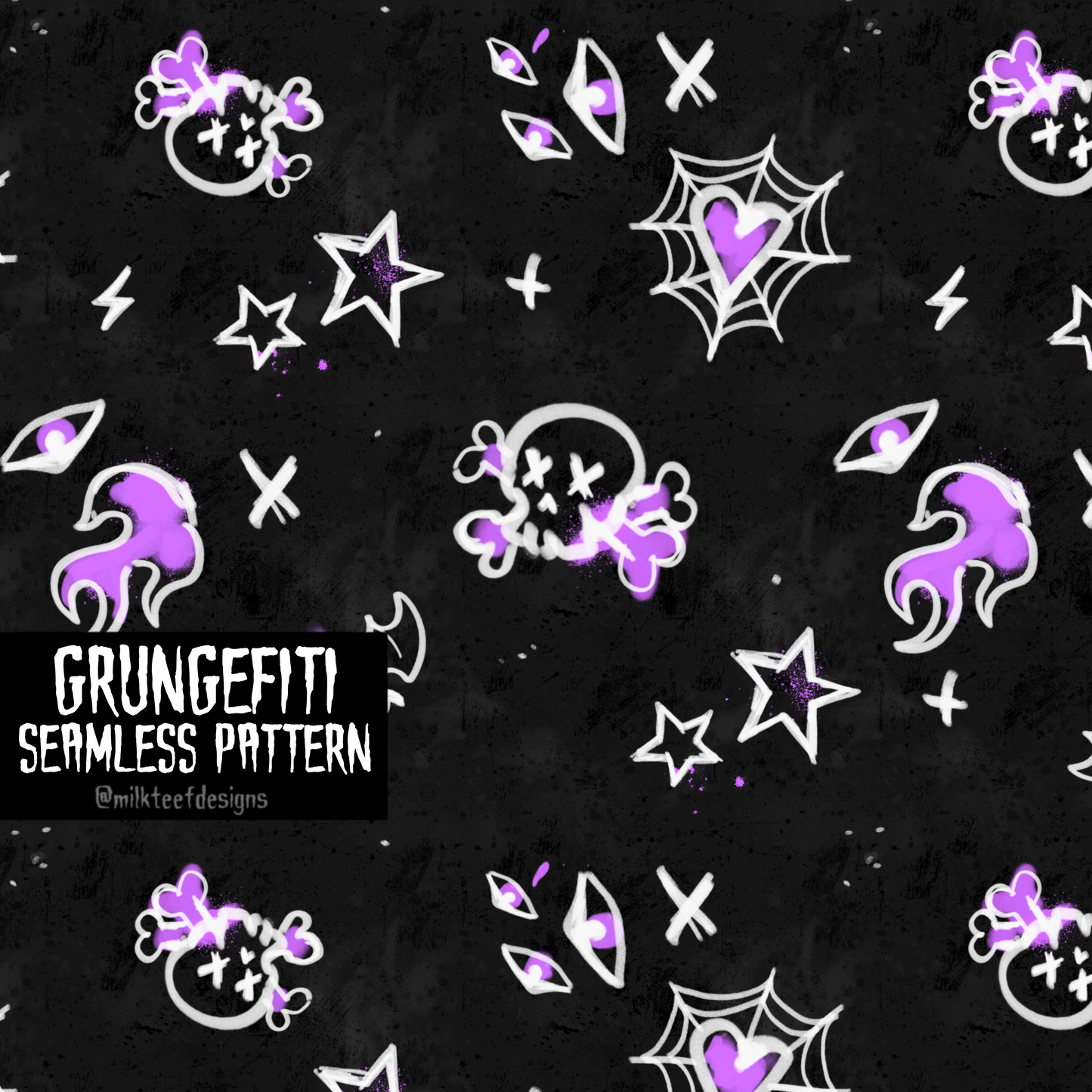 Grungefiti / Seamless Pattern