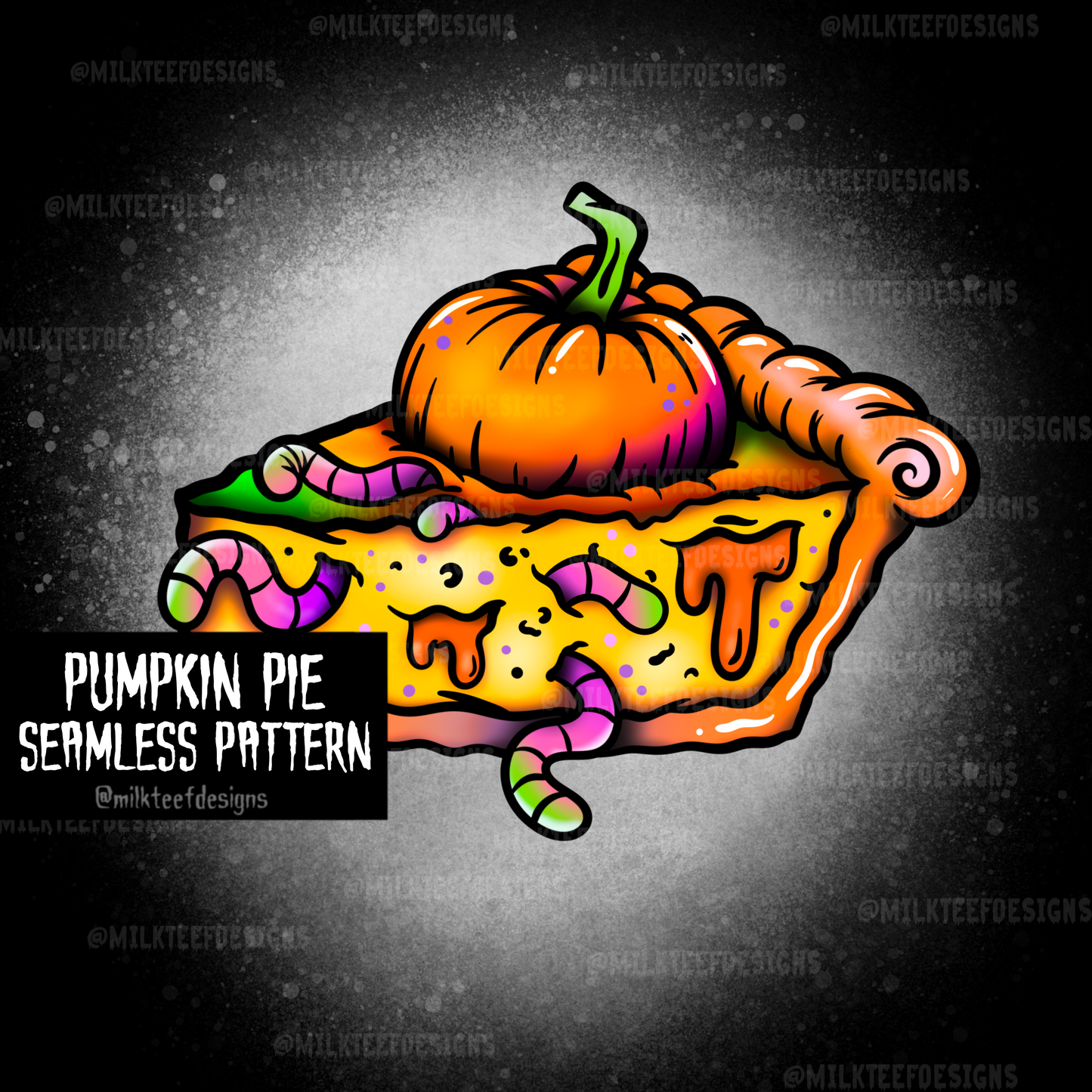 Pumpkin Pie / Sublimation Design