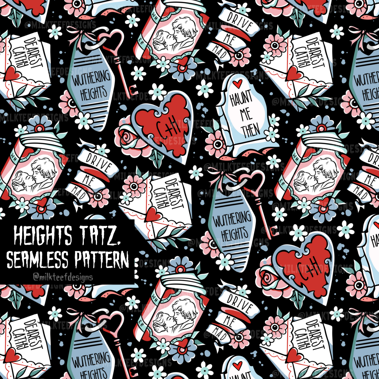 Heights Tatz / Seamless Pattern