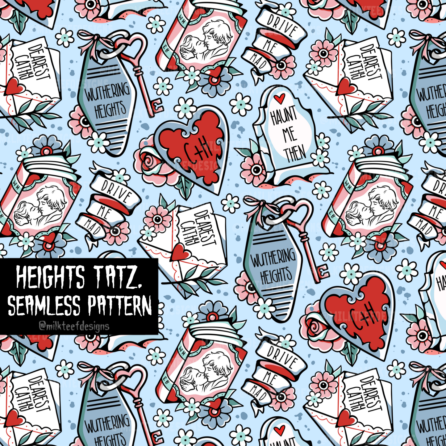 Heights Tatz / Seamless Pattern