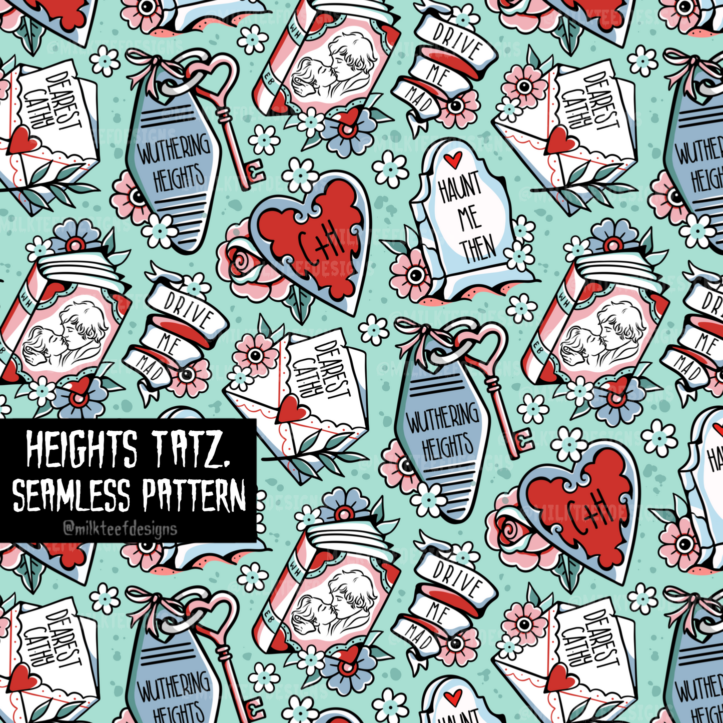 Heights Tatz / Seamless Pattern