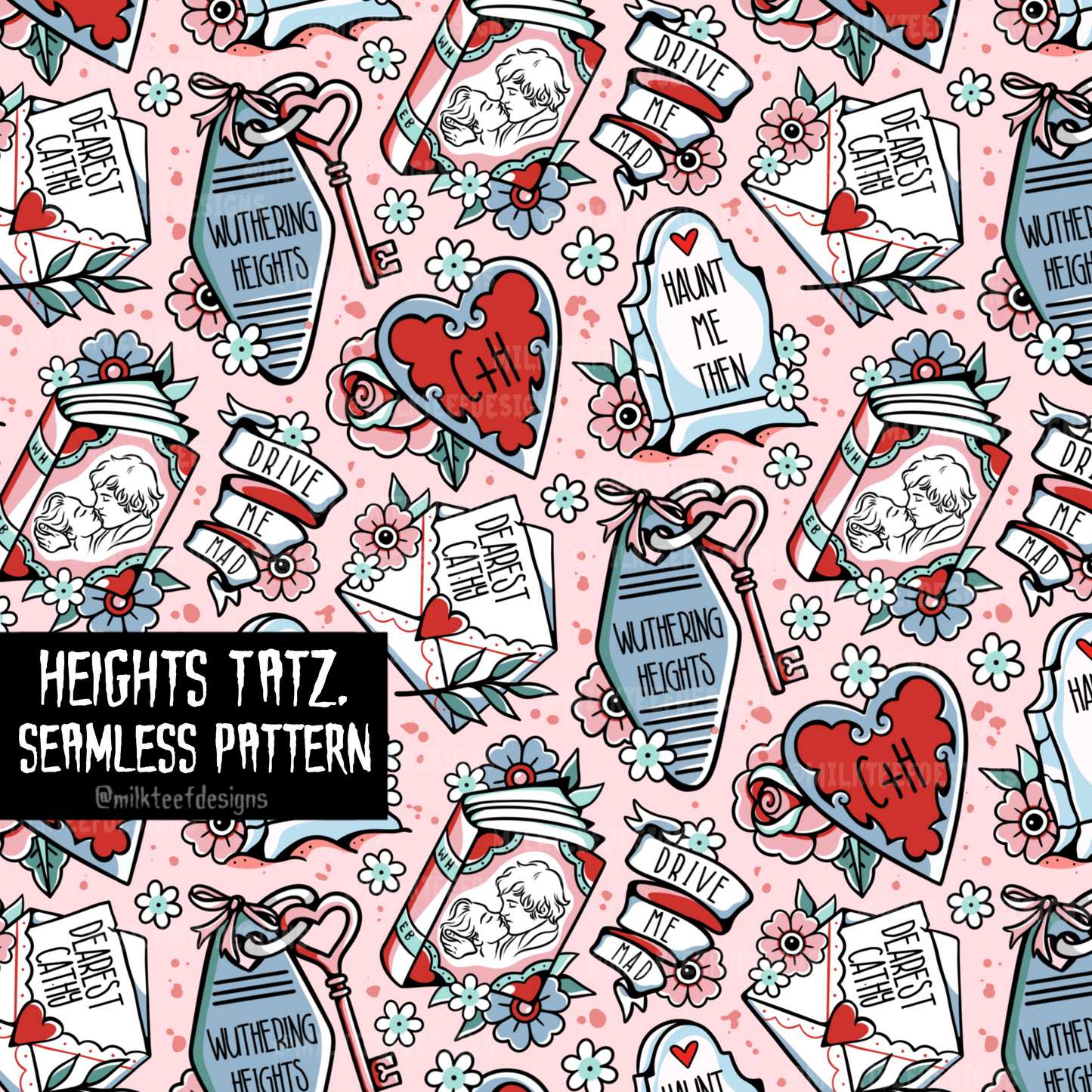 Heights Tatz / Seamless Pattern