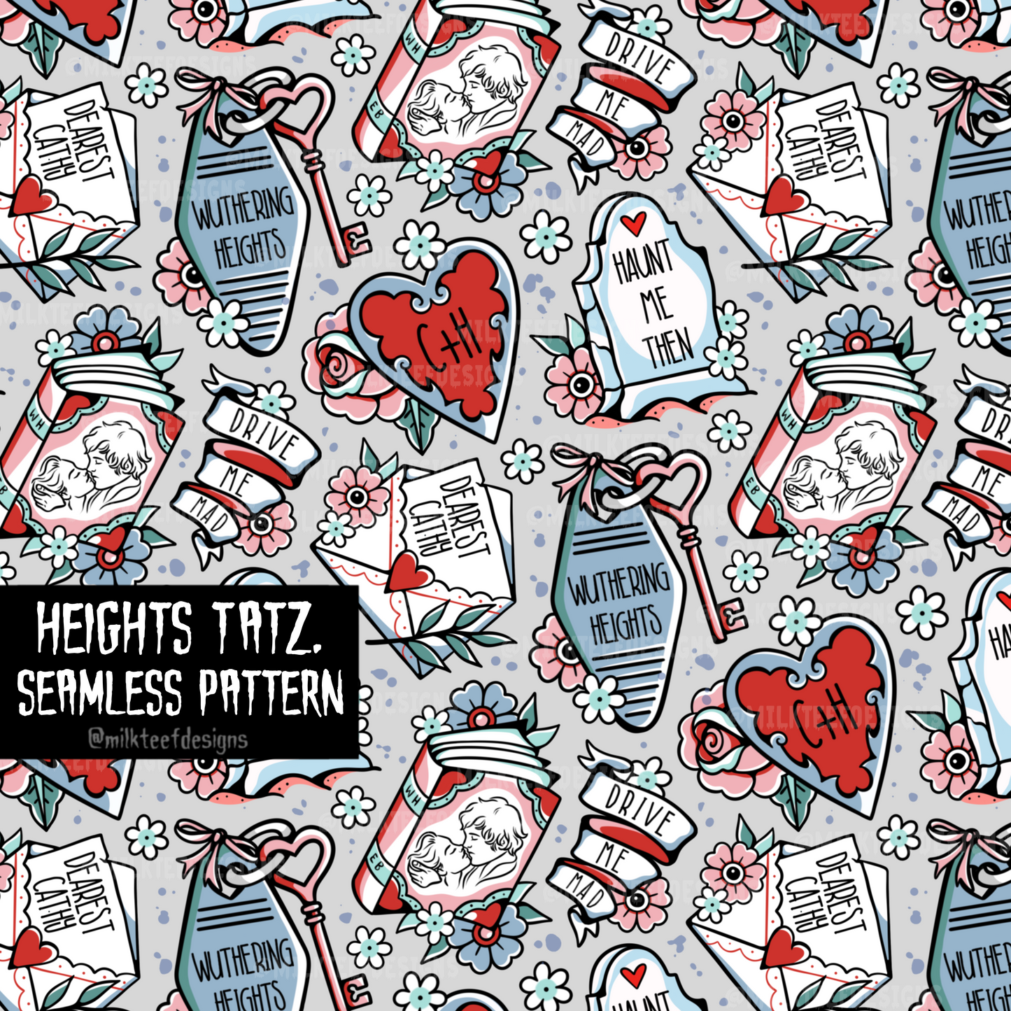 Heights Tatz / Seamless Pattern