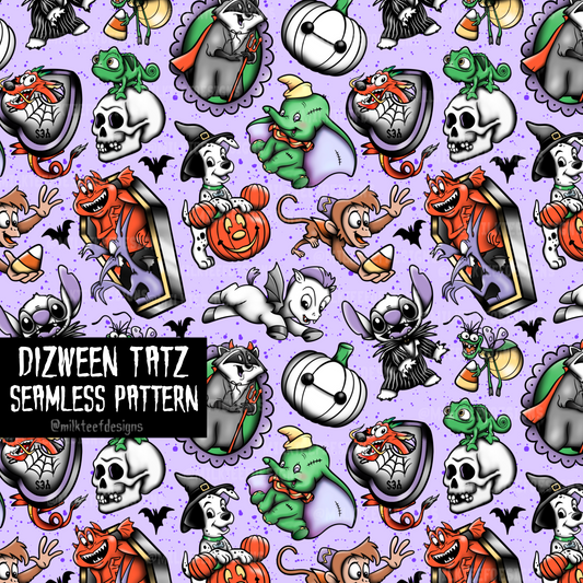 Dizween Tatz / Seamless Pattern