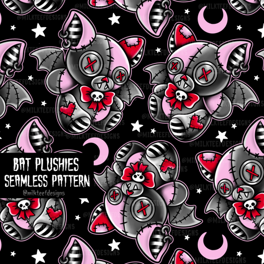 Bat Plushies / Seamless Design