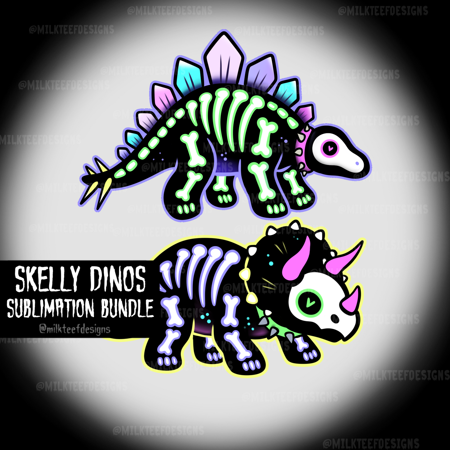 Skelly Dinos /  Sublimation Bundle