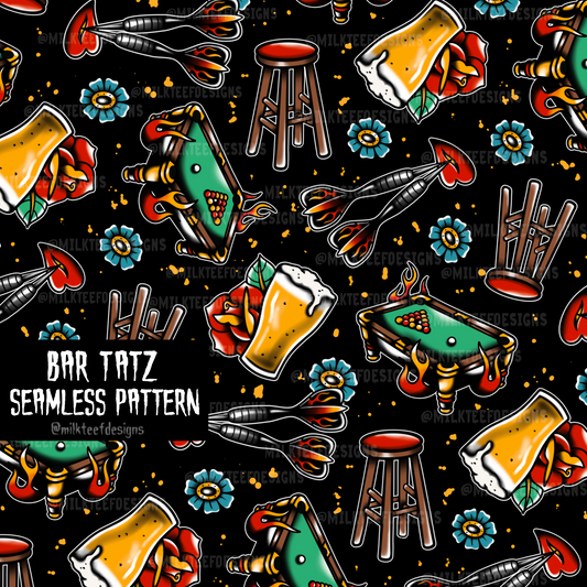 Bar Tatz / Seamless Pattern