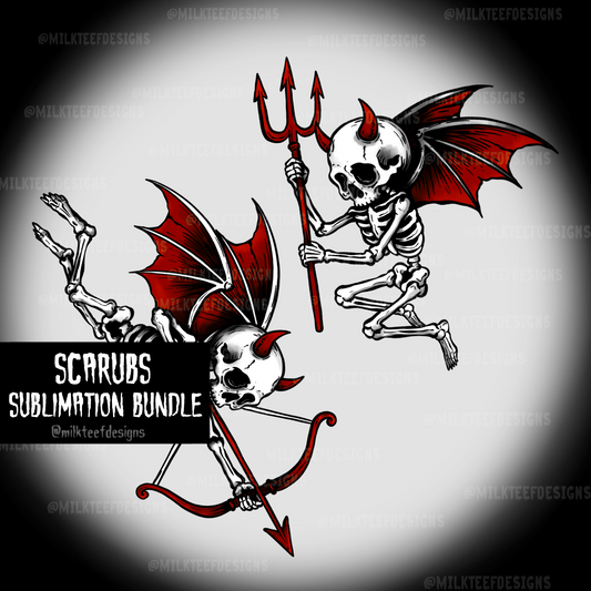 Scarubs / Sublimation File (PNG)