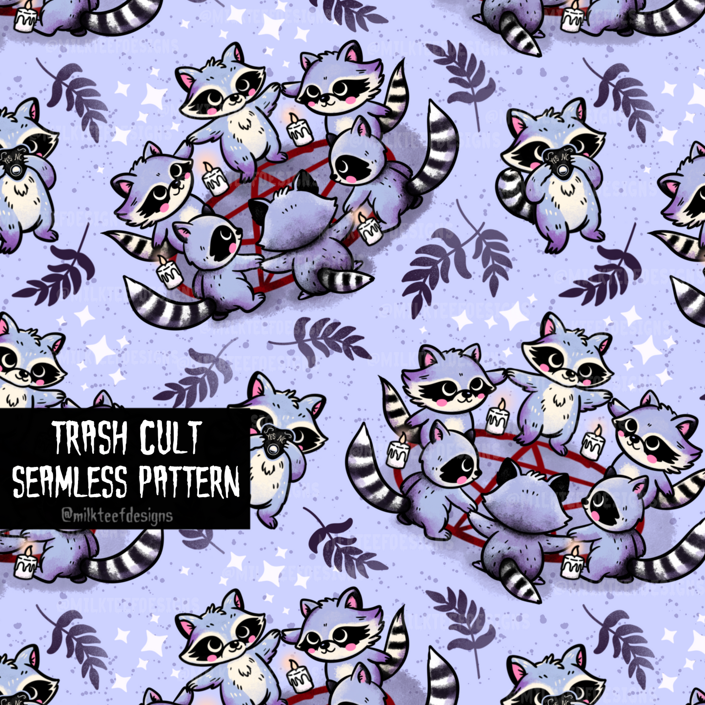 Trash Cult / Seamless Patterns