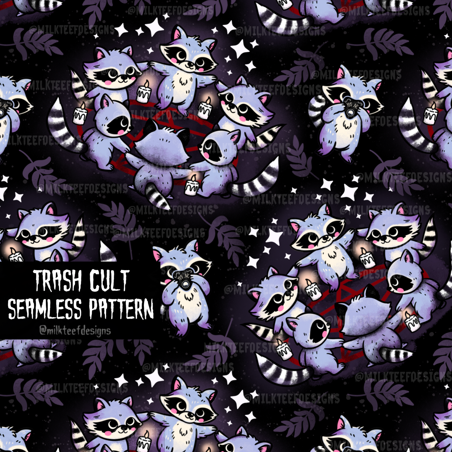 Trash Cult / Seamless Patterns