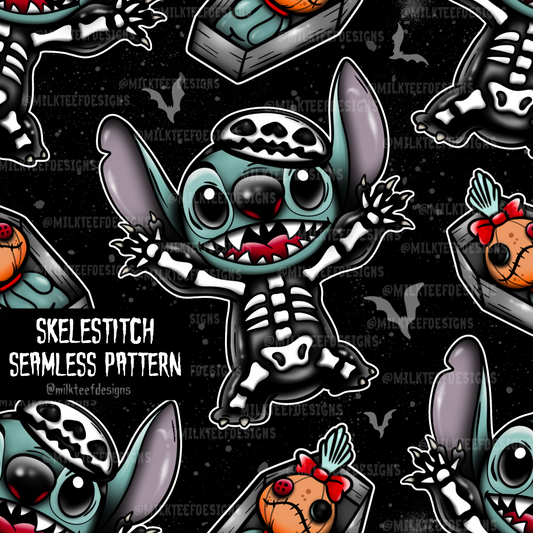 Skelestitch / Seamless Pattern