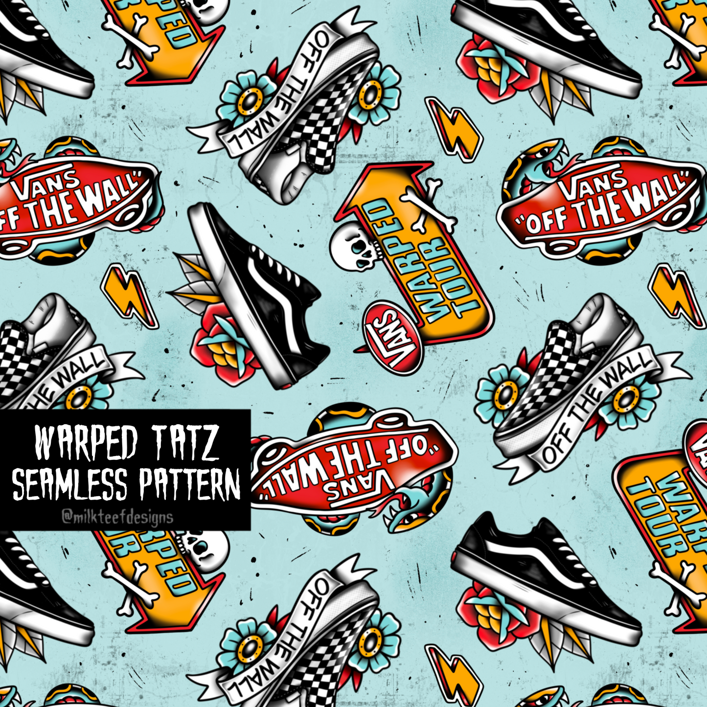 Warped Tatz / Seamless Pattern