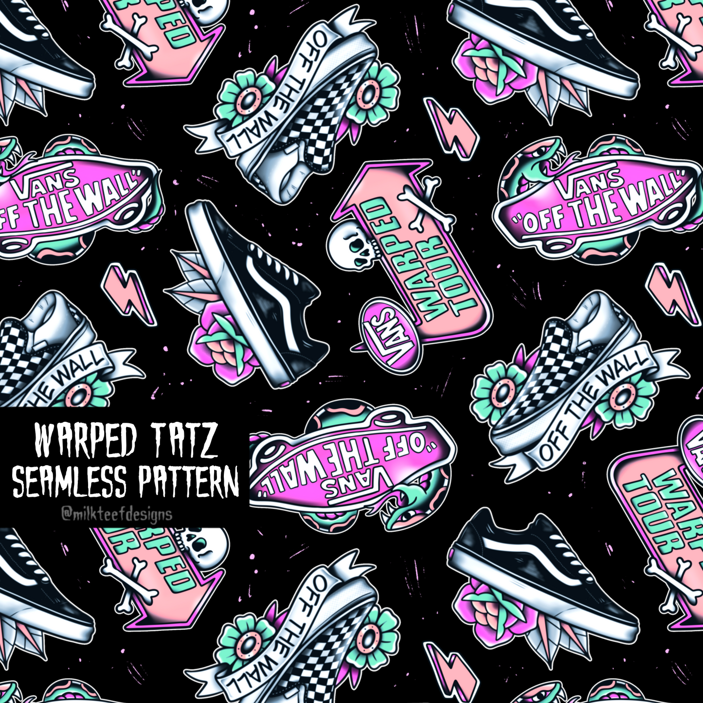 Warped Tatz / Seamless Pattern