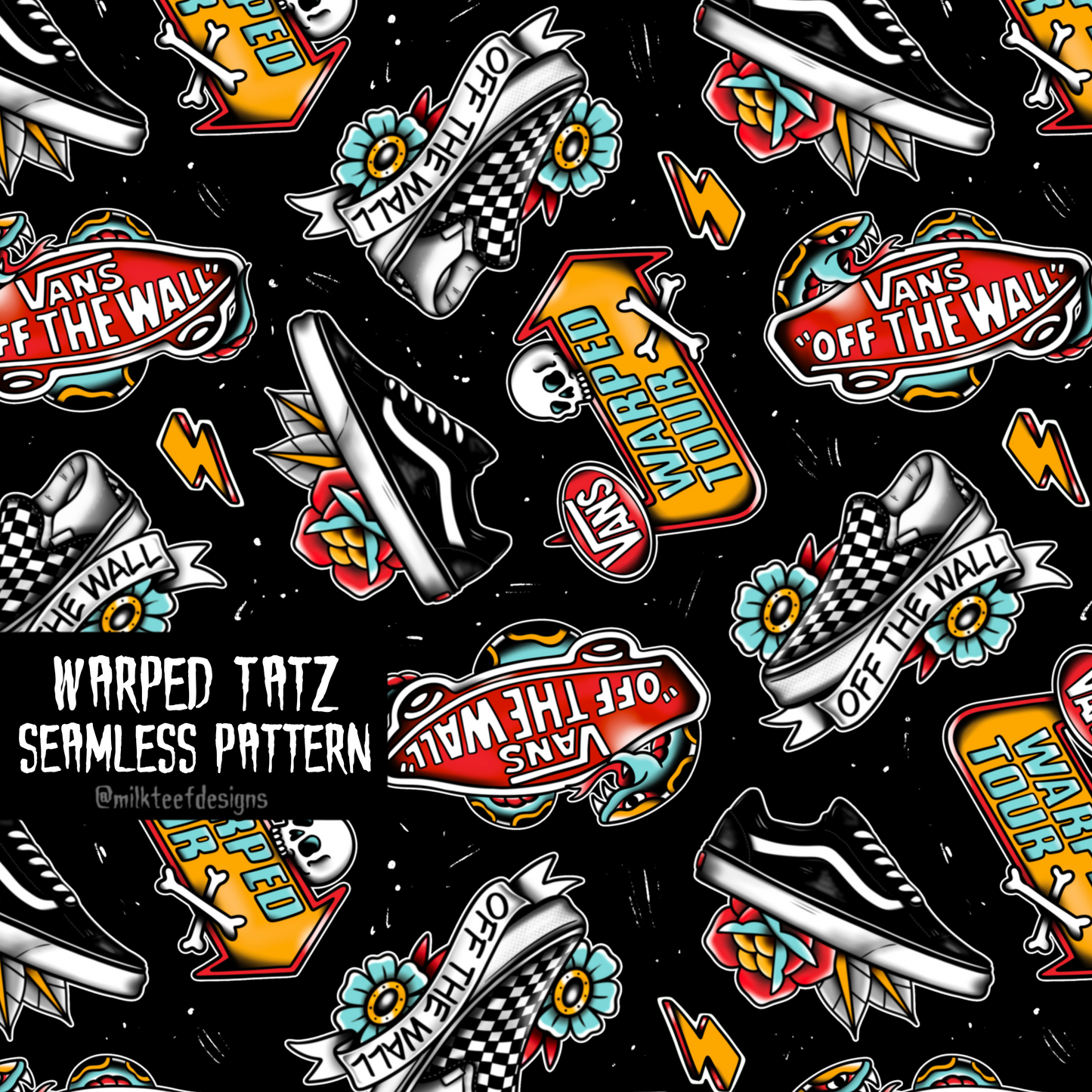 Warped Tatz / Seamless Pattern