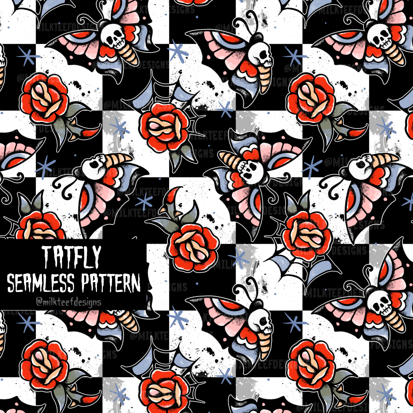 Tatfly / Seamless Pattern