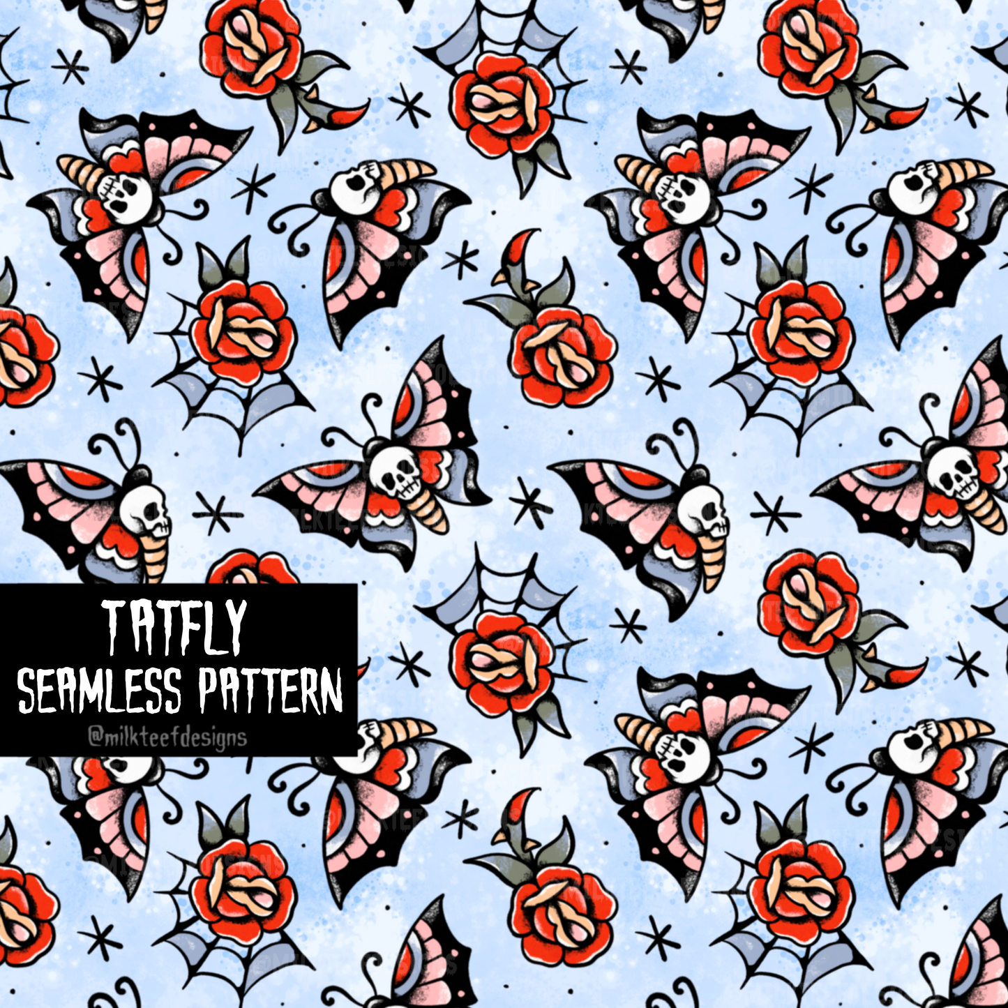 Tatfly / Seamless Pattern