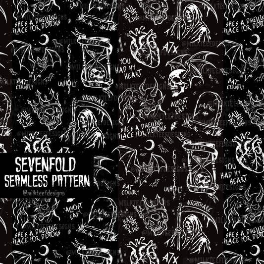 Sevenfold / Seamless Pattern