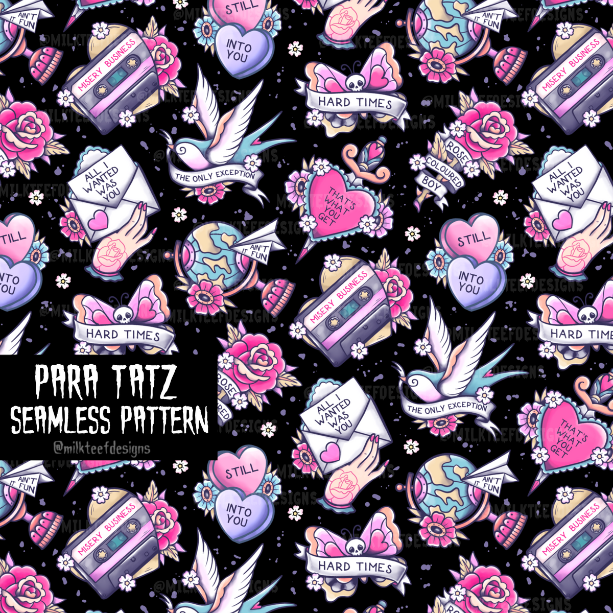 Para Tatz / Seamless Pattern