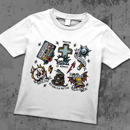 Metal Tatz / Sublimation File (PNG)