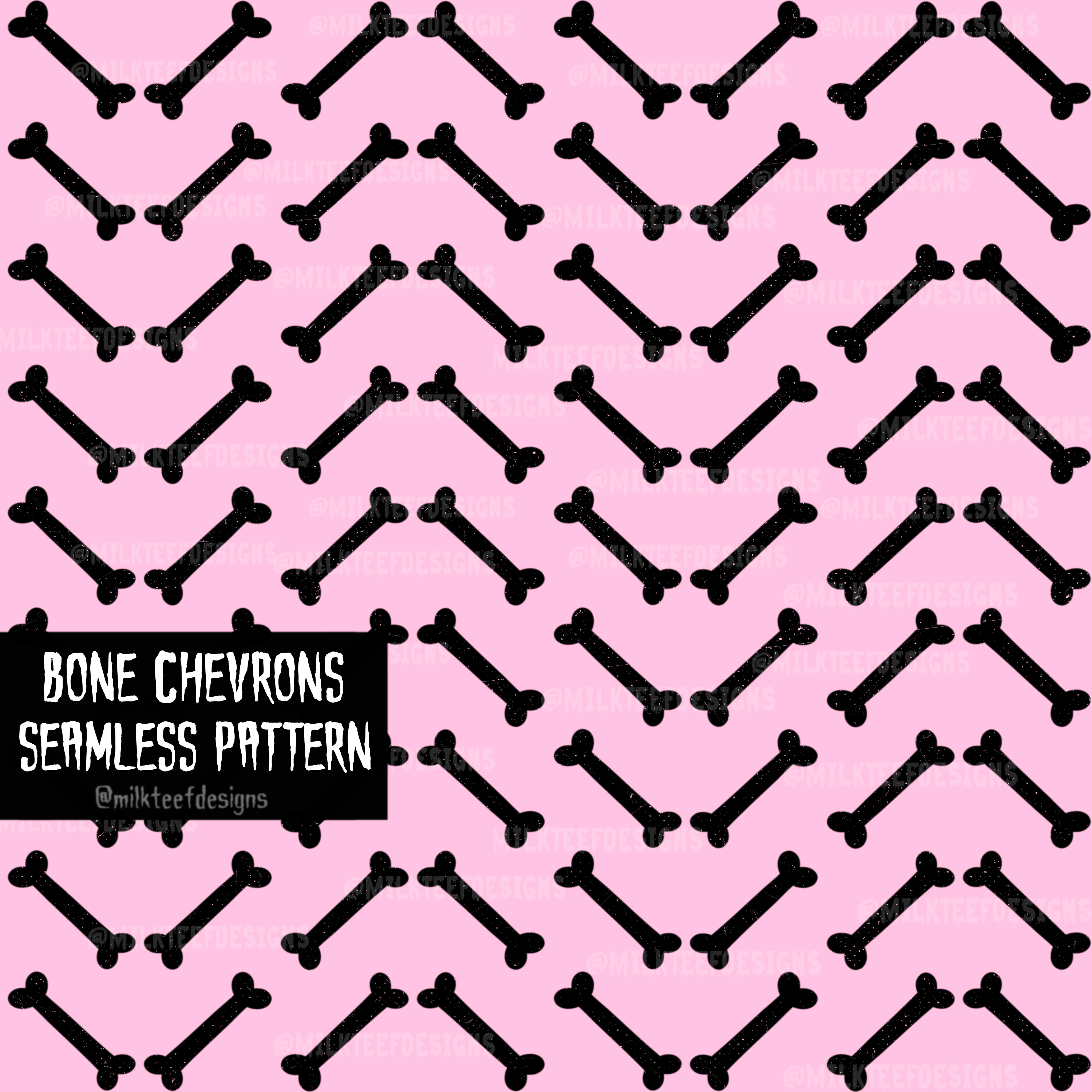 Itering Bone Pattern Bone Chevrons / Seamless Pattern (Copy) – milkteefdesigns