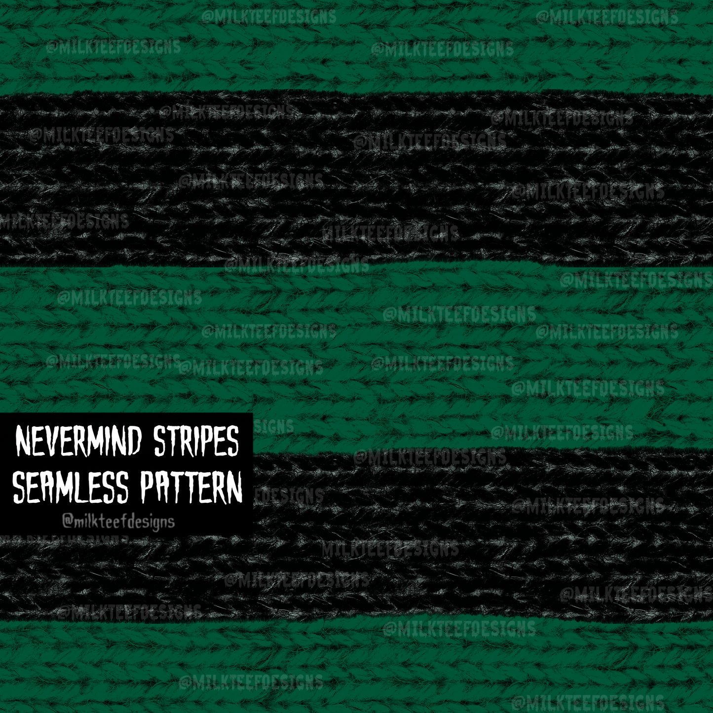 Nevermind Stripes / Seamless Pattern