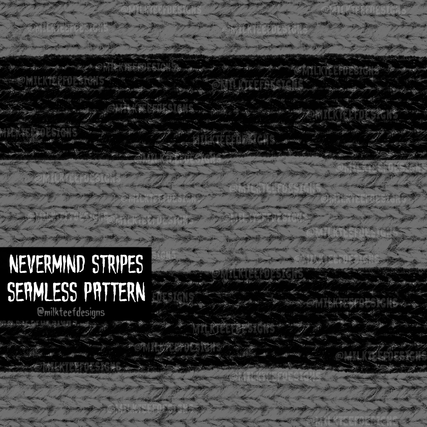 Nevermind Stripes / Seamless Pattern