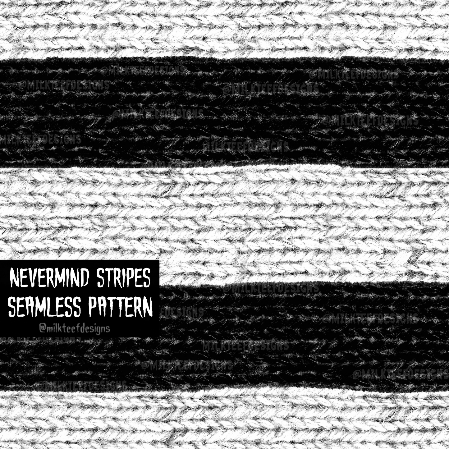 Nevermind Stripes / Seamless Pattern